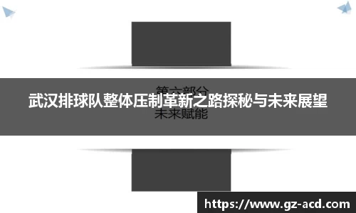 武汉排球队整体压制革新之路探秘与未来展望